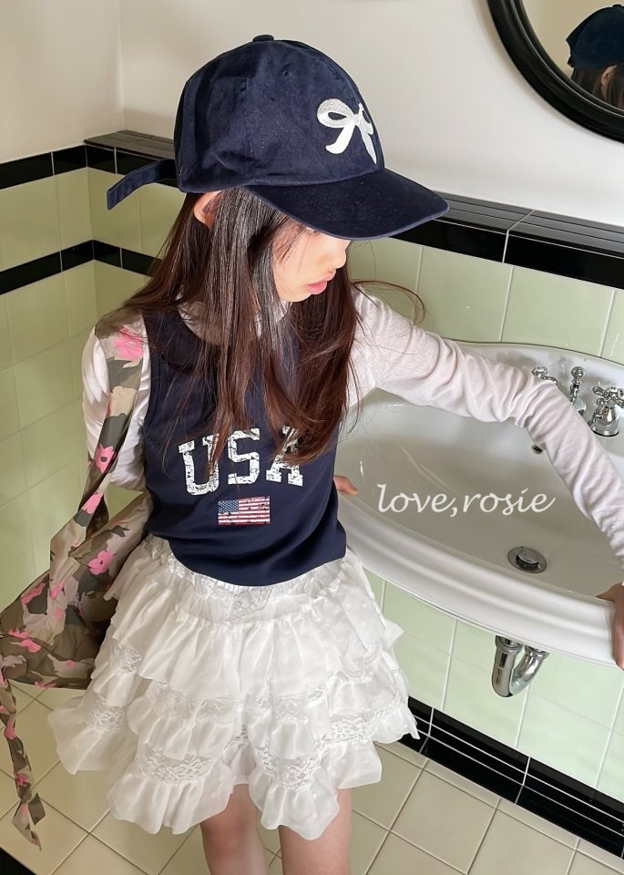 Love Rosie - Korean Children Fashion - #childofig - USA Sleeveless Top