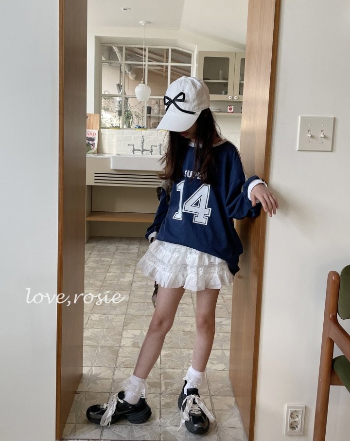 Lace Cancan Skirt by Love Rosie for Child - view 7
