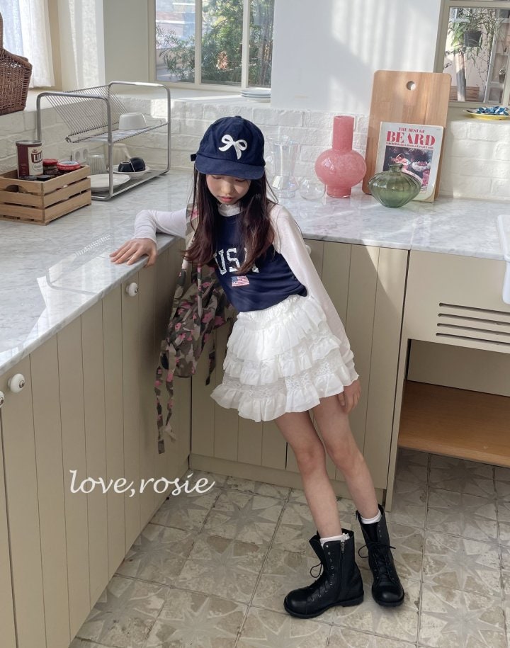 Love Rosie - Korean Children Fashion - #designkidswear - USA Sleeveless Top - 3