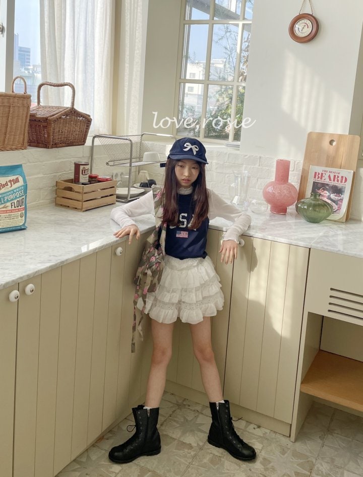 Love Rosie - Korean Children Fashion - #designkidswear - USA Sleeveless Top - 4