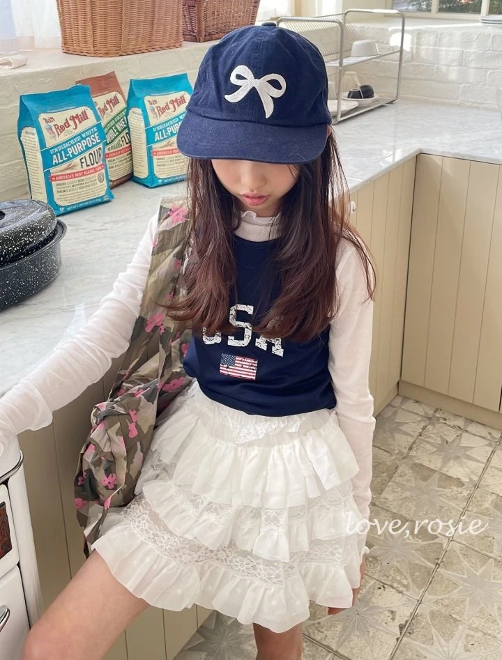Love Rosie - Korean Children Fashion - #fashionkids - USA Sleeveless Top - 5