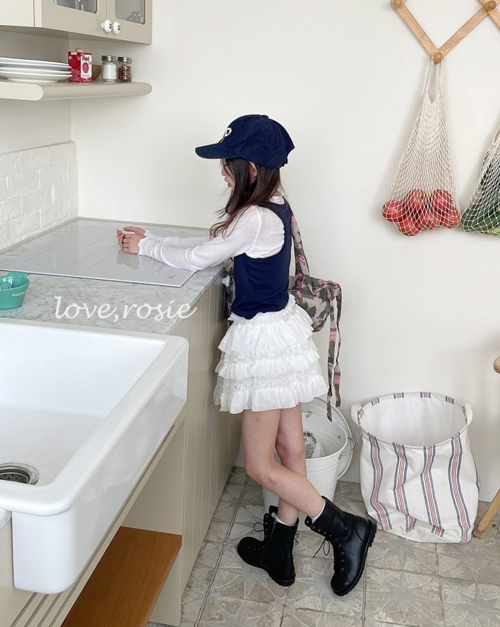 Love Rosie - Korean Children Fashion - #kidsshorts - USA Sleeveless Top - 6