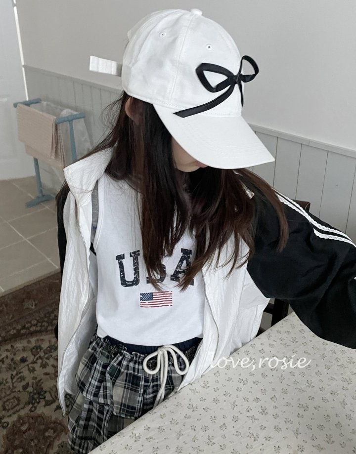 Love Rosie - Korean Children Fashion - #littlefashionista - USA Sleeveless Top - 10