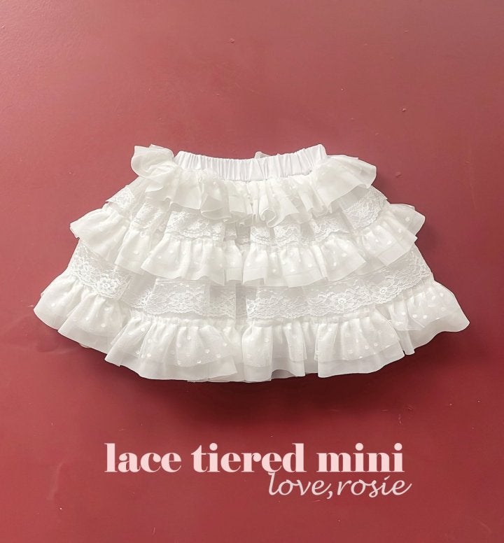 Lace Cancan Skirt by Love Rosie for Child - view 1