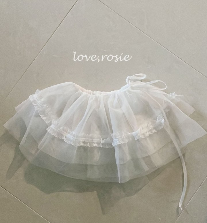 Love Rosie - Korean Children Fashion - #todddlerfashion - Sharala Lace Apron