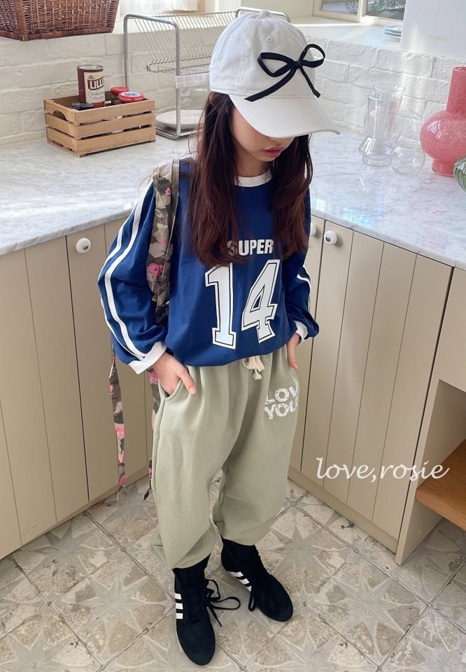 Love Rosie - Korean Women Fashion - #momslook - Vintage Love You Jogger Pants (with Mom) - 7