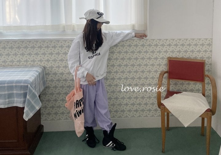 Love Rosie - Korean Women Fashion - #momslook - Terry Lace Tape Jogger Pants (with Mom) - 12