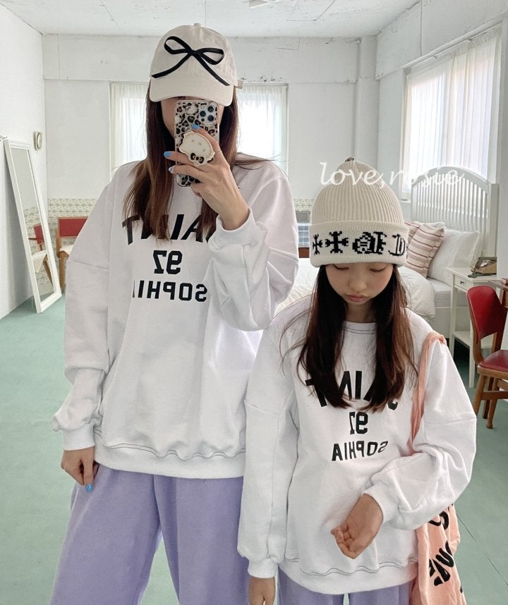Love Rosie - Korean Women Fashion - #vintagekidsstyle - Sophia Cut Sweat Tee MOM
