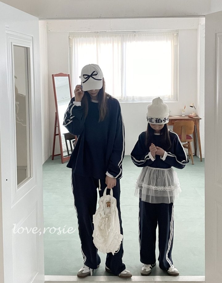 Love Rosie - Korean Women Fashion - #womensfashion - Spring Eyelet Lace Daily Set (with Mom) - 10