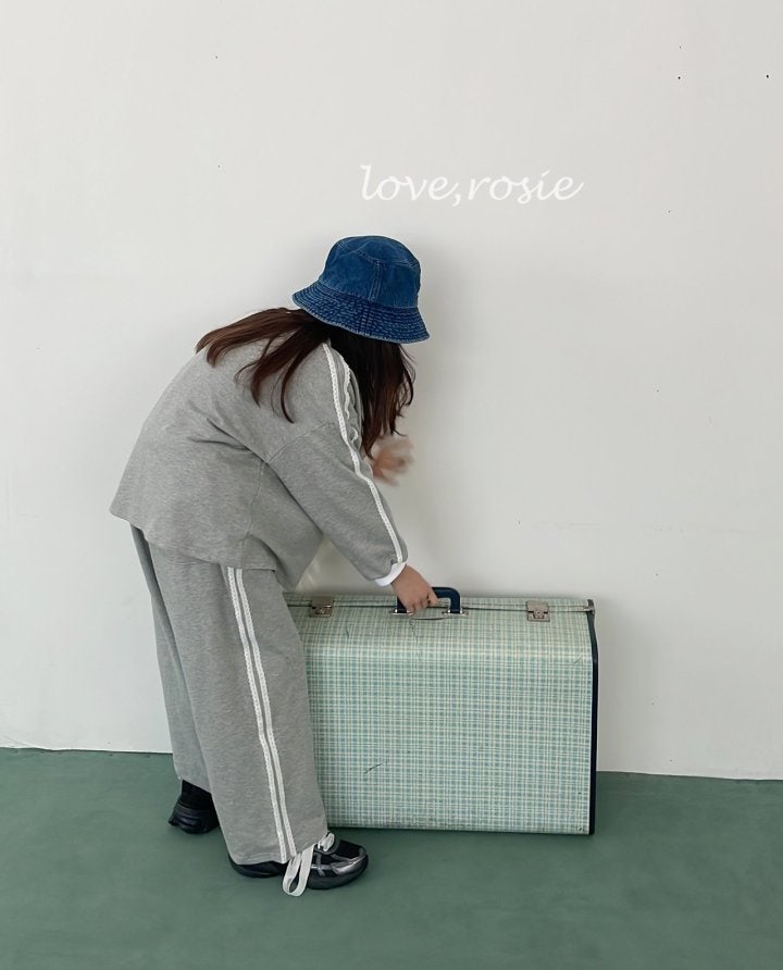 Love Rosie - Korean Women Fashion - #womensfashion - Spring Eyelet Lace Daily Set (with Mom) - 8