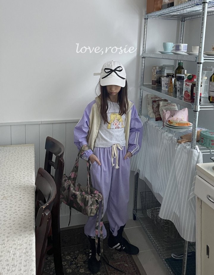 Love Rosie - Korean Women Fashion - #womensfashion - Terry Lace Tape Jogger Pants (with Mom) - 11