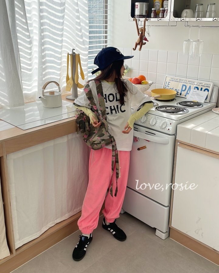 Love Rosie - Korean Women Fashion - #womensfashion - Terry Lace Tape Jogger Pants (with Mom) - 7