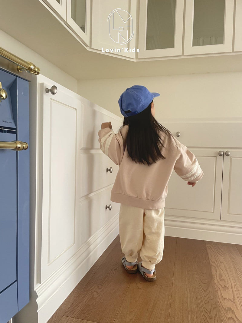 Lovin - Korean Baby Fashion - #onlinebabyshop - Plain Jogger Pants - 4