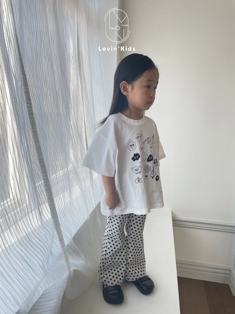 Lovin - Korean Baby Fashion - #babyboutique - Drawing Tee - 12