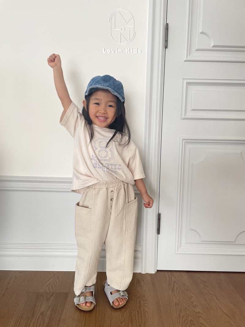 Lovin - Korean Baby Fashion - #babyboutiqueclothing - 8 Embroidery Tee - 5