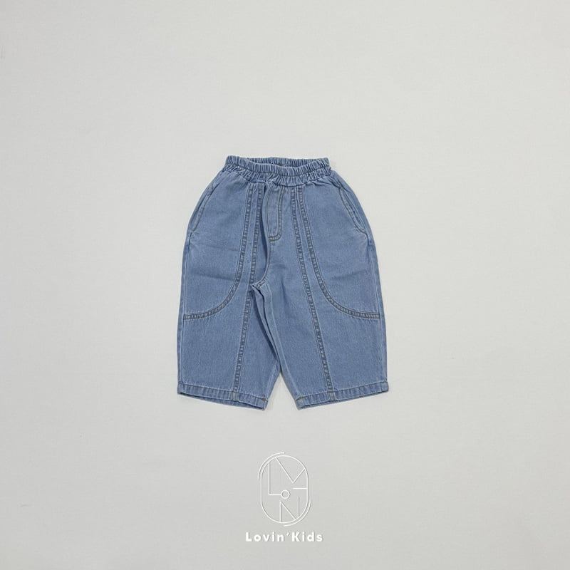Lovin - Korean Baby Fashion - #babyboutiqueclothing - Two-slit Denim Pants - 12