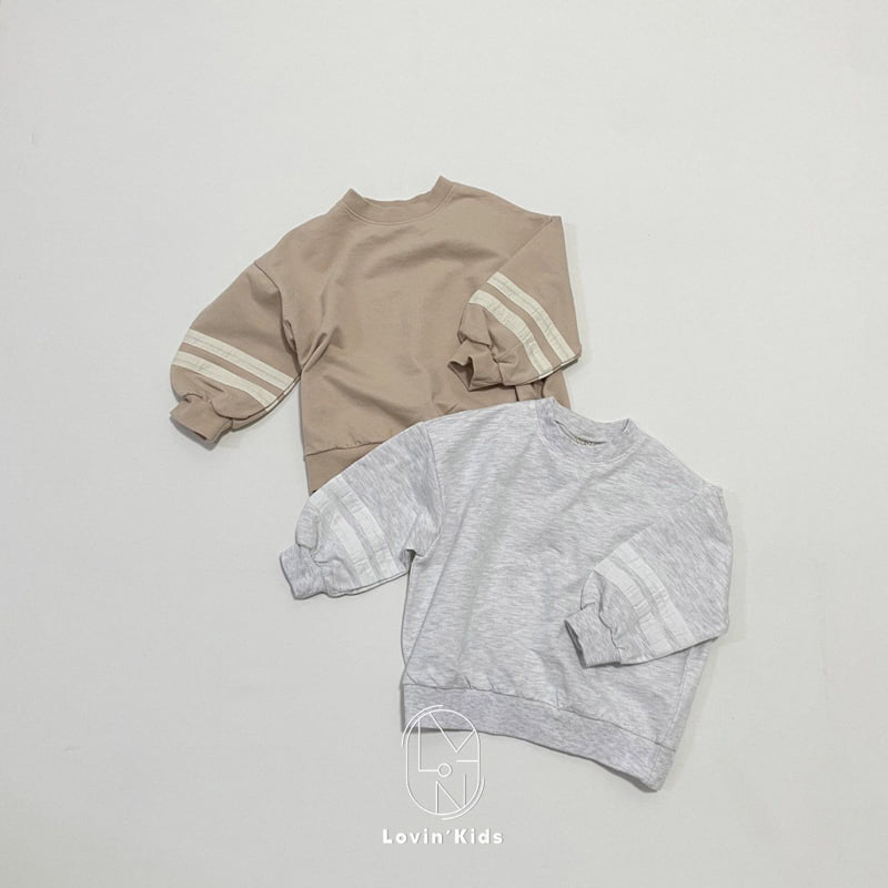 Lovin - Korean Baby Fashion - #babyboutiqueclothing - Two-line Tee - 12