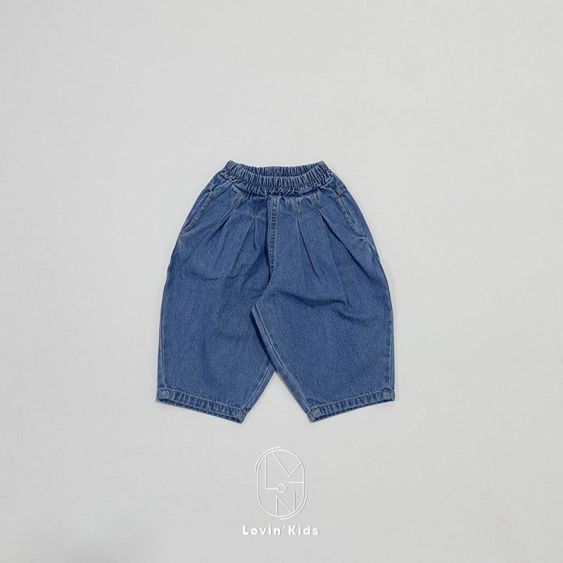Lovin - Korean Baby Fashion - #babyclothing - Stitch Denim Pants - 8