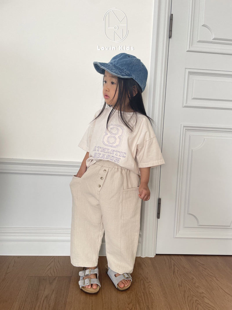 Lovin - Korean Baby Fashion - #babyclothing - Button Pants - 5