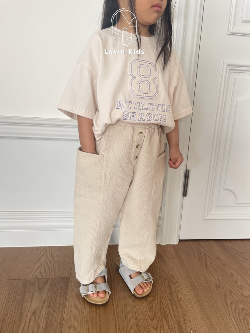 Lovin - Korean Baby Fashion - #babyfashion - 8 Embroidery Tee - 7