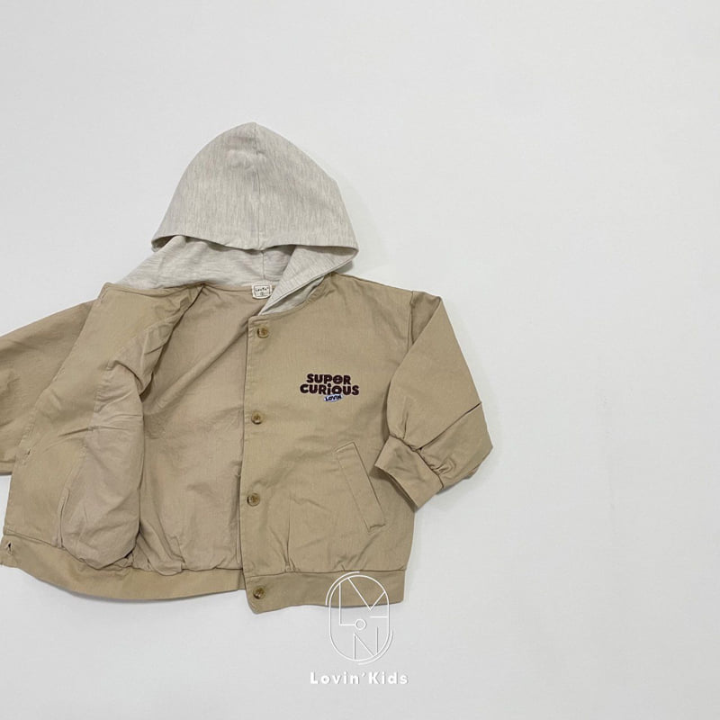 Lovin - Korean Baby Fashion - #babyfashion - Chino Hooded Jumper - 5