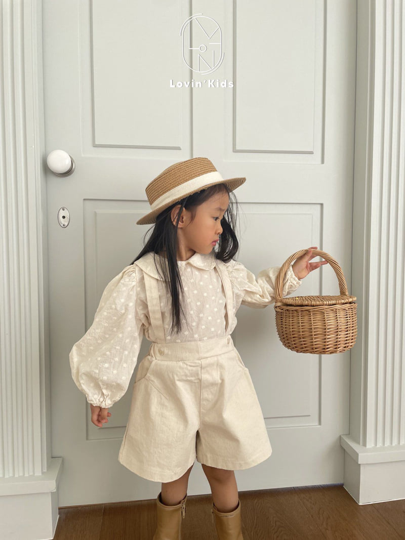 Lovin - Korean Baby Fashion - #babyfashion - Round Collar Blouse
