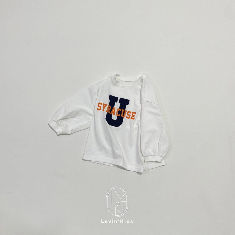 Lovin - Korean Baby Fashion - #babyfashion - Syracuse Tee - 11