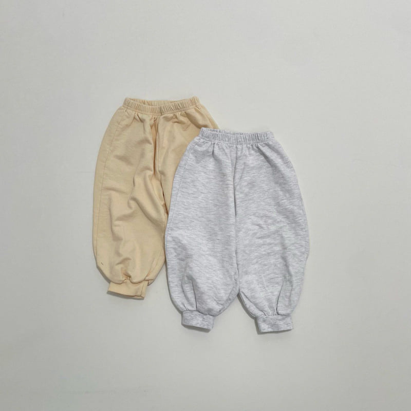 Lovin - Korean Baby Fashion - #babyfever - Plain Jogger Pants - 9