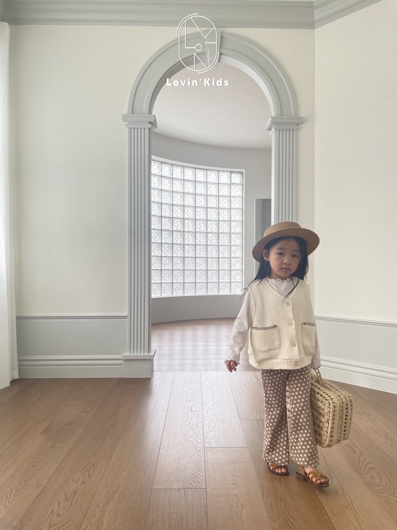 Lovin - Korean Baby Fashion - #babyfashion - Waffle Vest - 4