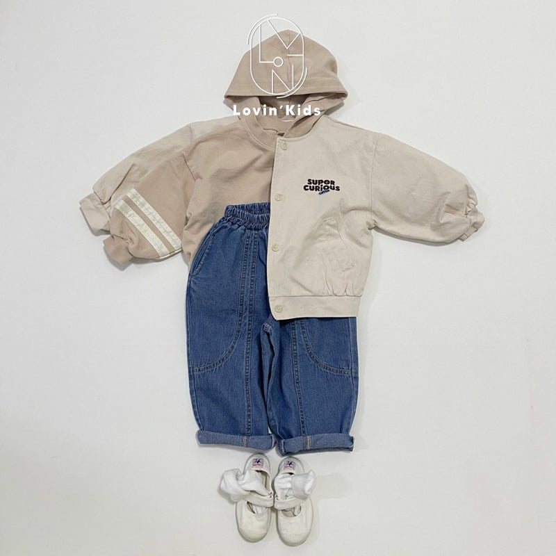 Lovin - Korean Baby Fashion - #babygirlfashion - Chino Hooded Jumper - 7