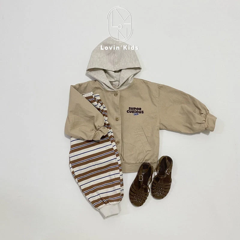 Lovin - Korean Baby Fashion - #babylifestyle - Chino Hooded Jumper - 8