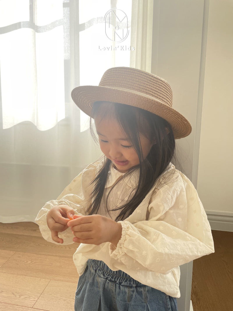 Lovin - Korean Baby Fashion - #babyoninstagram - Round Collar Blouse - 5