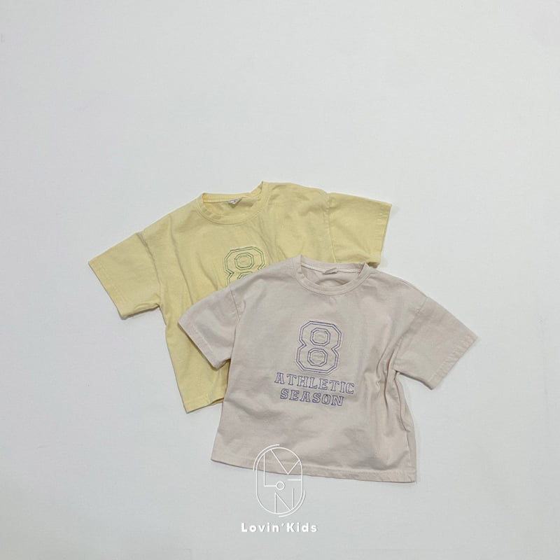 Lovin - Korean Baby Fashion - #babyootd - 8 Embroidery Tee - 12