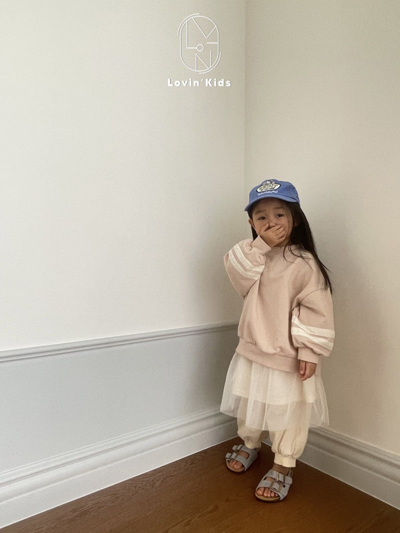 Lovin - Korean Baby Fashion - #babyoninstagram - Two-line Tee - 4