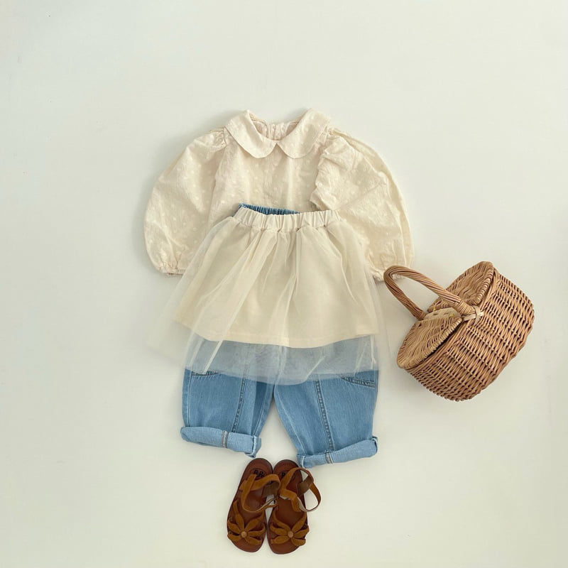 Lovin - Korean Baby Fashion - #babyoutfit - Mesh Skirt - 12