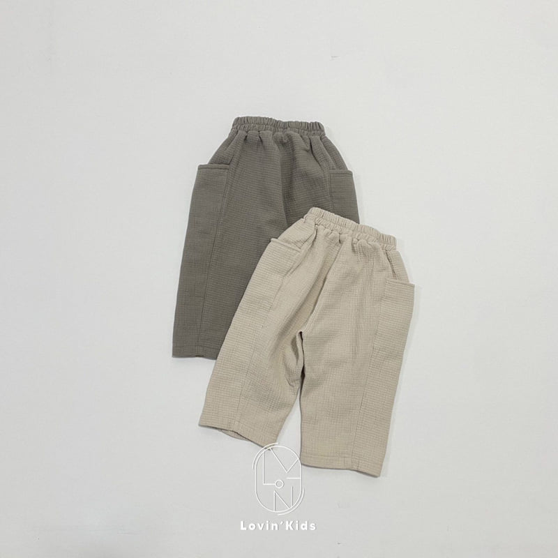 Lovin - Korean Baby Fashion - #babyoutfit - Button Pants - 12