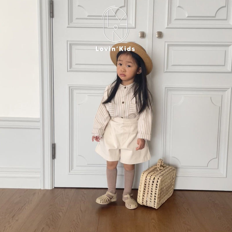 Lovin - Korean Baby Fashion - #babywear - Joy Suspender Pants - 9