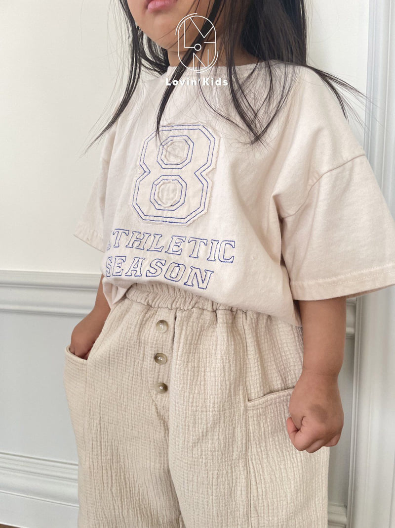 Lovin - Korean Baby Fashion - #onlinebabyboutique - 8 Embroidery Tee