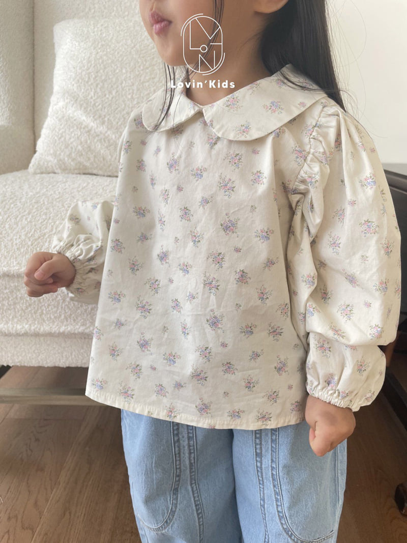 Lovin - Korean Baby Fashion - #onlinebabyshop - Round Collar Blouse - 11
