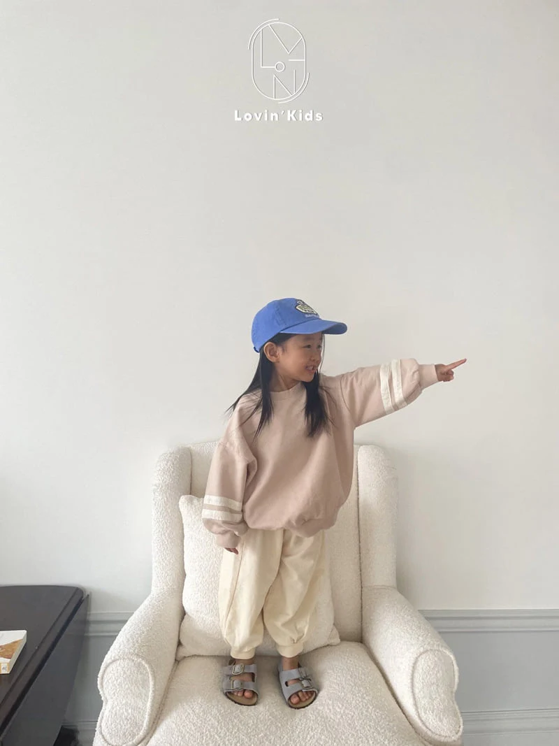 Lovin - Korean Baby Fashion - #onlinebabyshop - Plain Jogger Pants - 3