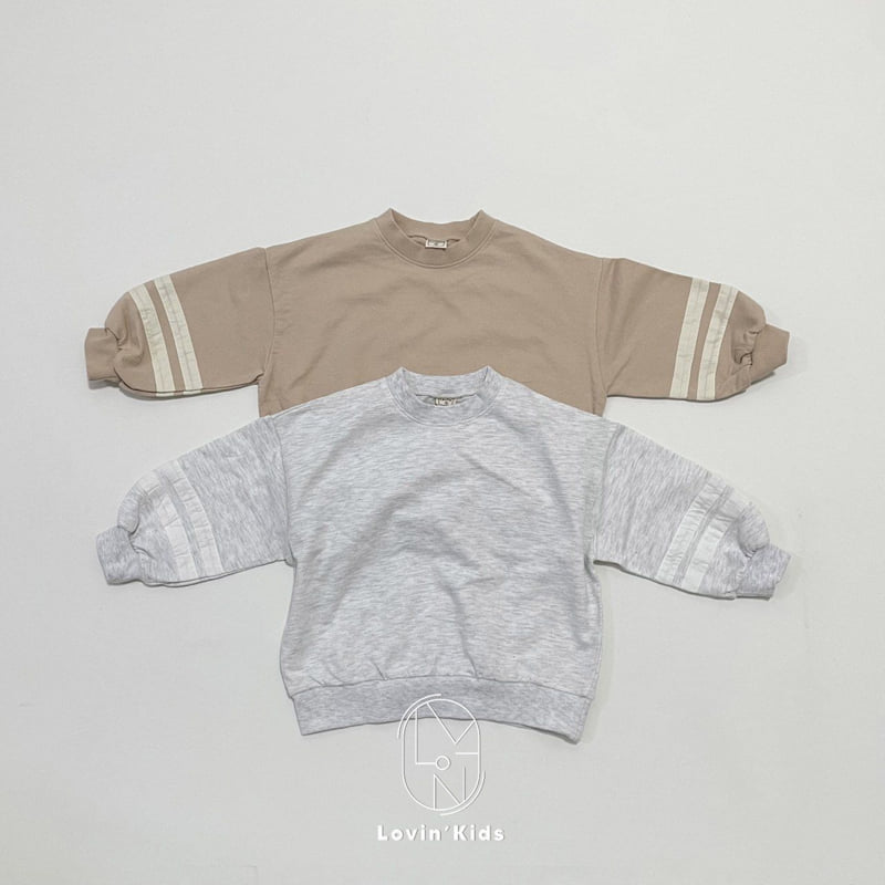 Lovin - Korean Baby Fashion - #onlinebabyshop - Two-line Tee - 9
