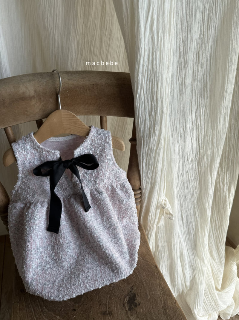Mac - Korean Baby Fashion - #babyboutique - Coco Ribbon Suit - 3
