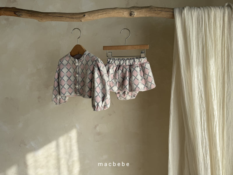 Mac - Korean Baby Fashion - #babyboutique - Dia Set - 2