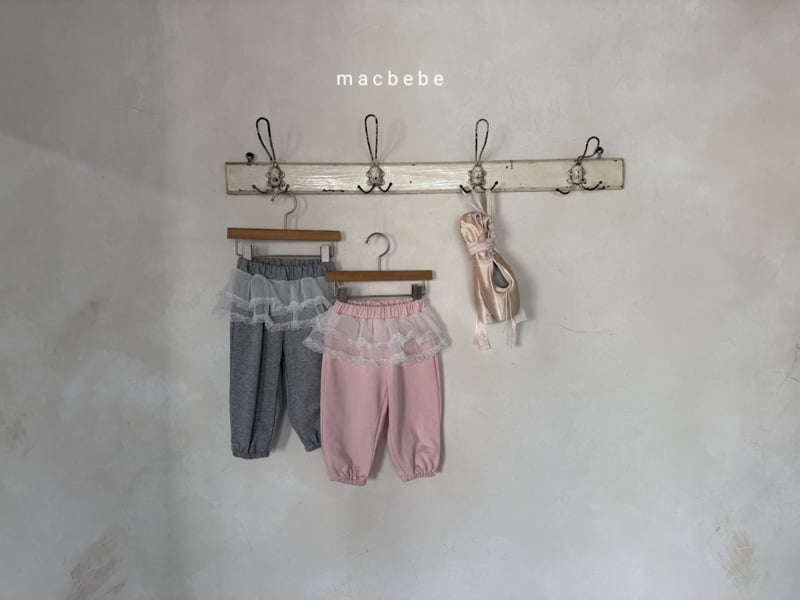 Mac - Korean Baby Fashion - #babyboutique - Lace Jogger Pants - 11