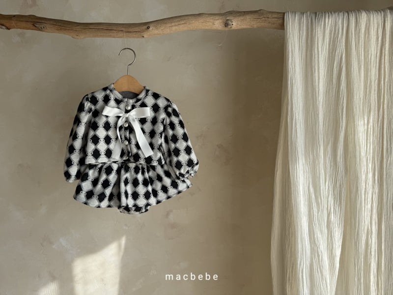 Mac - Korean Baby Fashion - #babyboutiqueclothing - Dia Set - 3
