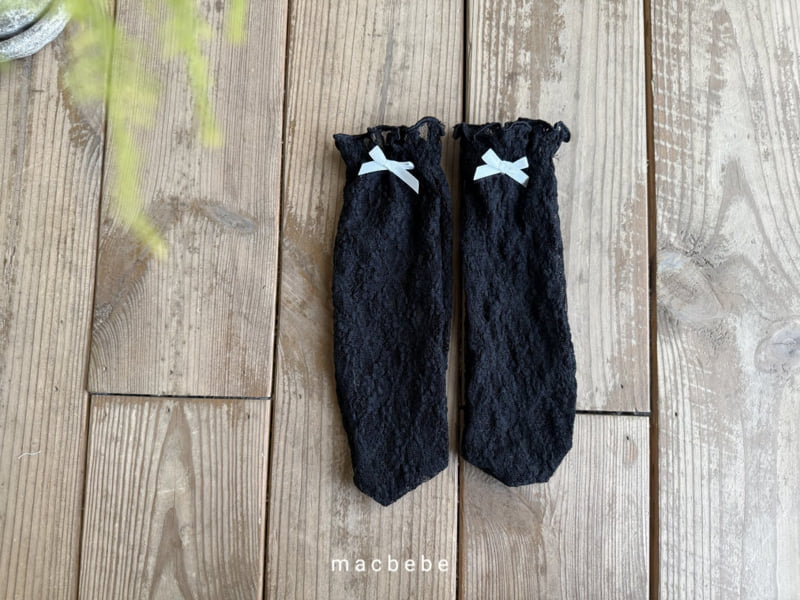 Mac - Korean Baby Fashion - #babyboutiqueclothing - Mini Ribbon Socks - 2