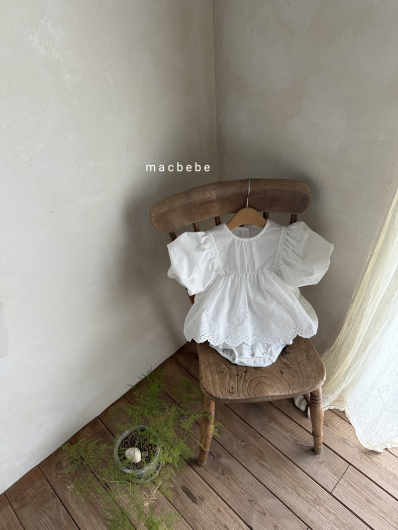 Mac - Korean Baby Fashion - #babyclothing - Puff Lace Suit - 3