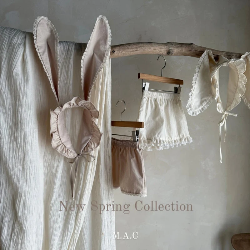 Mac - Korean Baby Fashion - #babyfashion - Bunny Set (Bonnet size free)