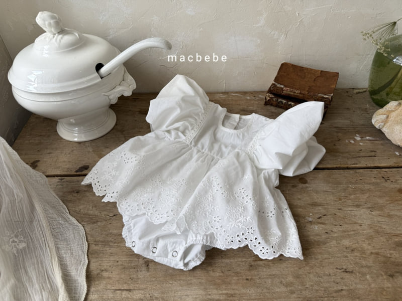 Mac - Korean Baby Fashion - #babyfever - Puff Lace Suit - 5