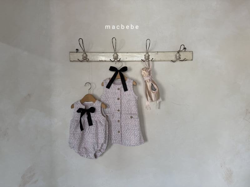Mac - Korean Baby Fashion - #babyfever - Hwituru Ribbon Pin - 4